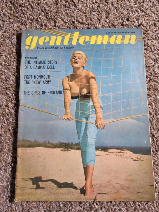 Gentleman October 1961 Magazine June Wilkinson Covergirl
