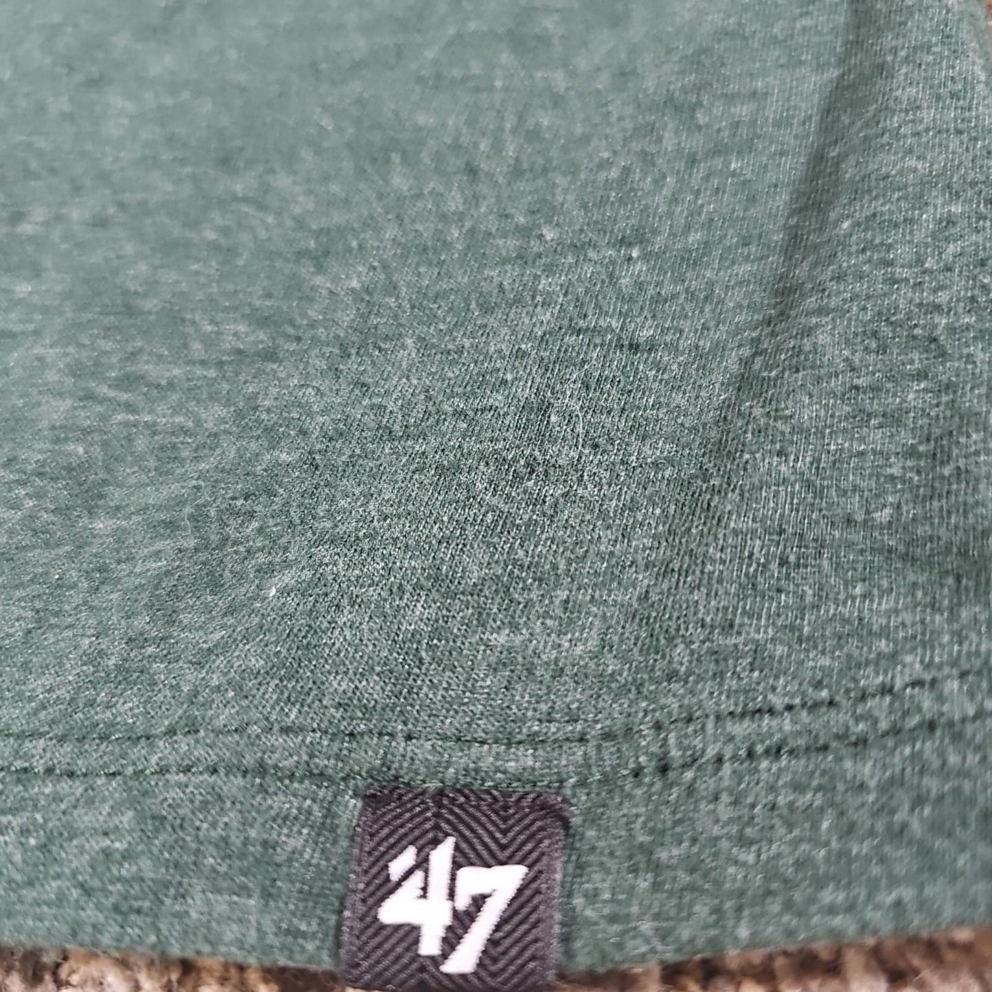 Milwaukee Bucks TSHIRT (Medium) "Let it Fly" GREEN '47