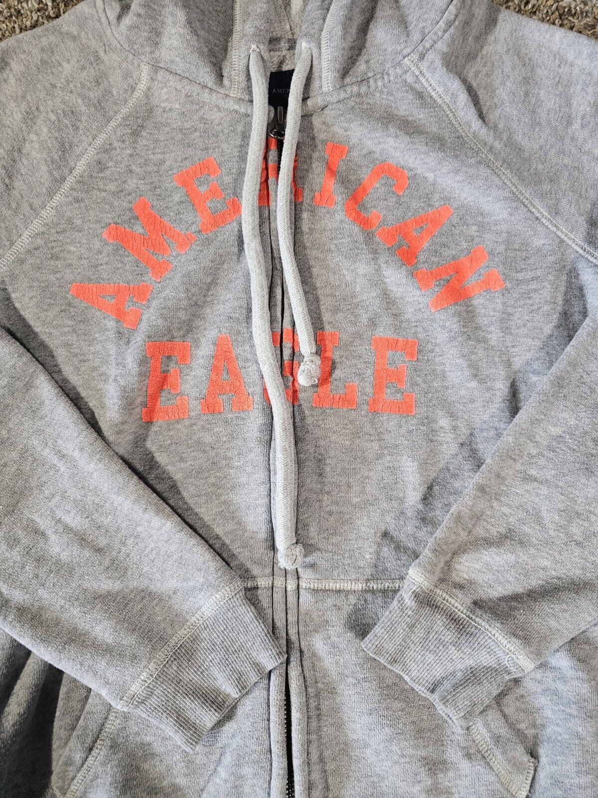American Eagle Full Zip Hoodie MEDIUM