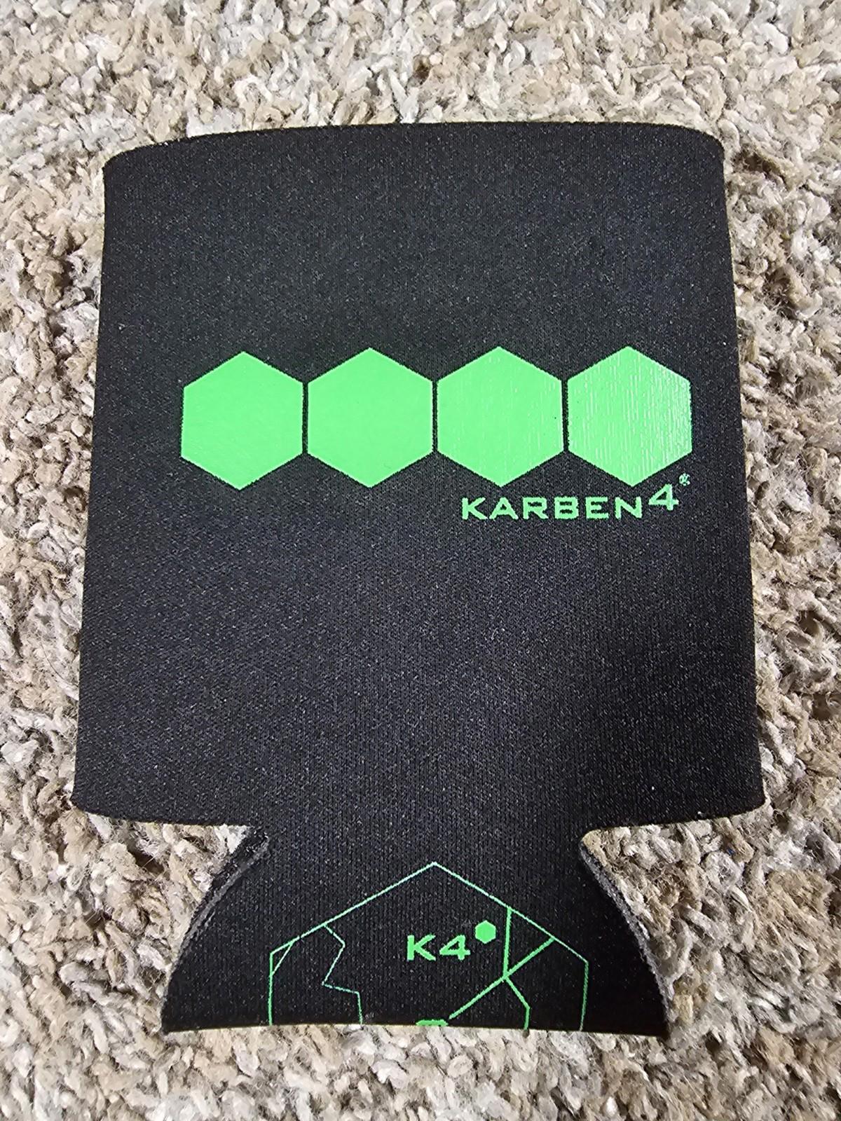 Karben4 K4 Can Koozie Black Madison WI