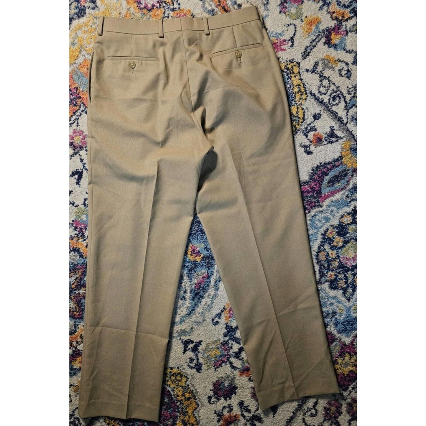 Lauren Ralph Lauren Dress Pants Men 33x30 Total Comfort Wool