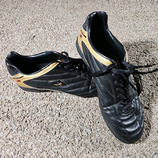 I-RUN Leather Indoor Soccer Trail Running Shoes Sz 45