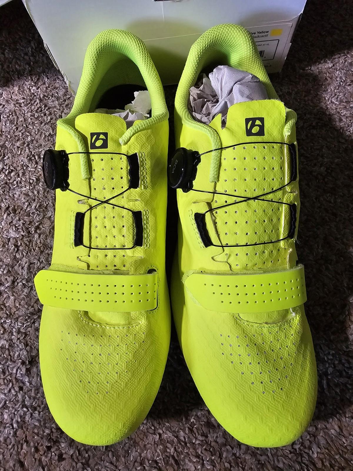 Bontrager Mens Circuit Road Cycling Shoe US14  2 RIGHT SHOES