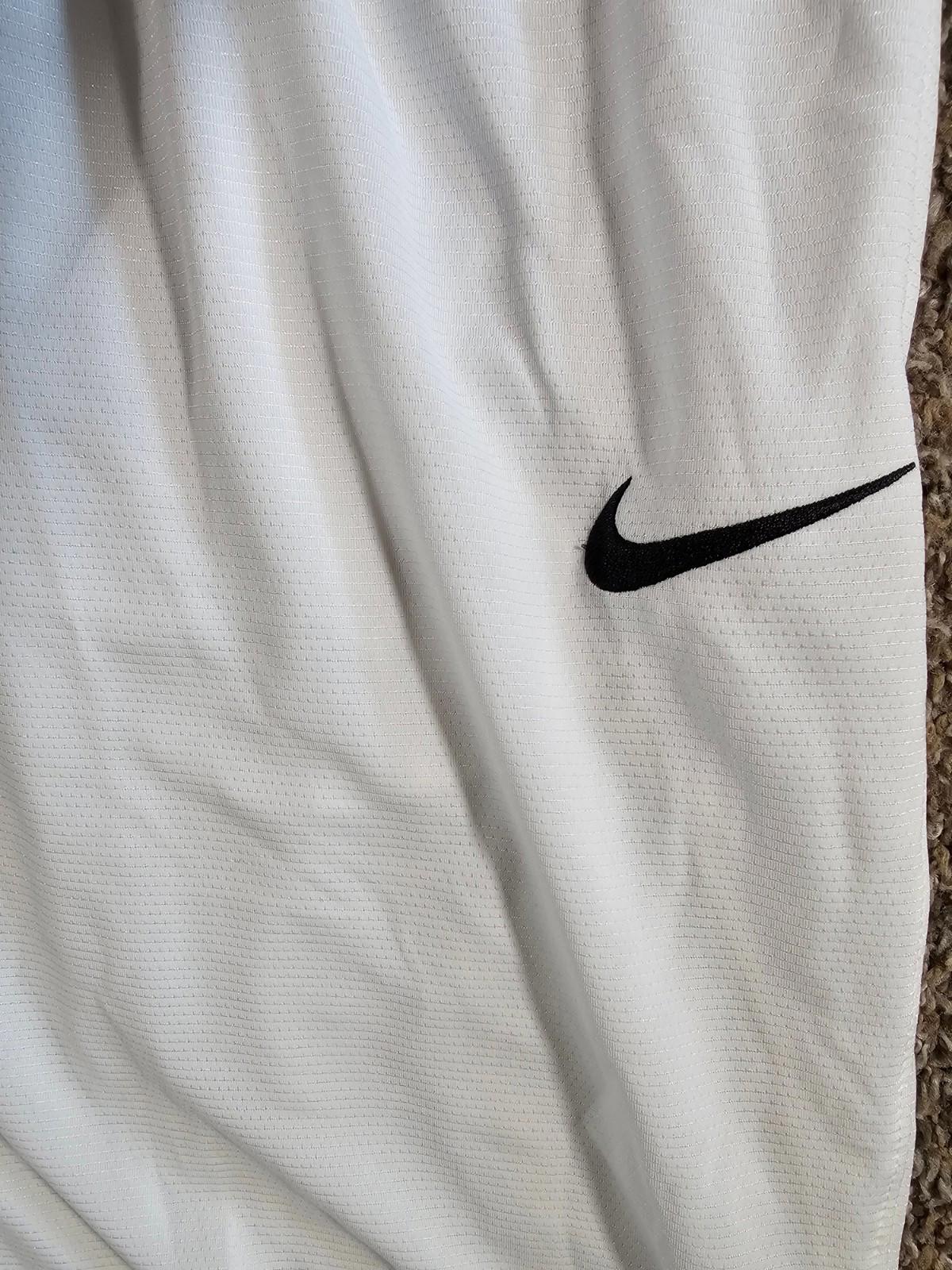 Nike Shorts Men Large White Dri-Fit Icon Basketball Active Gym AJ3914-100 NWD