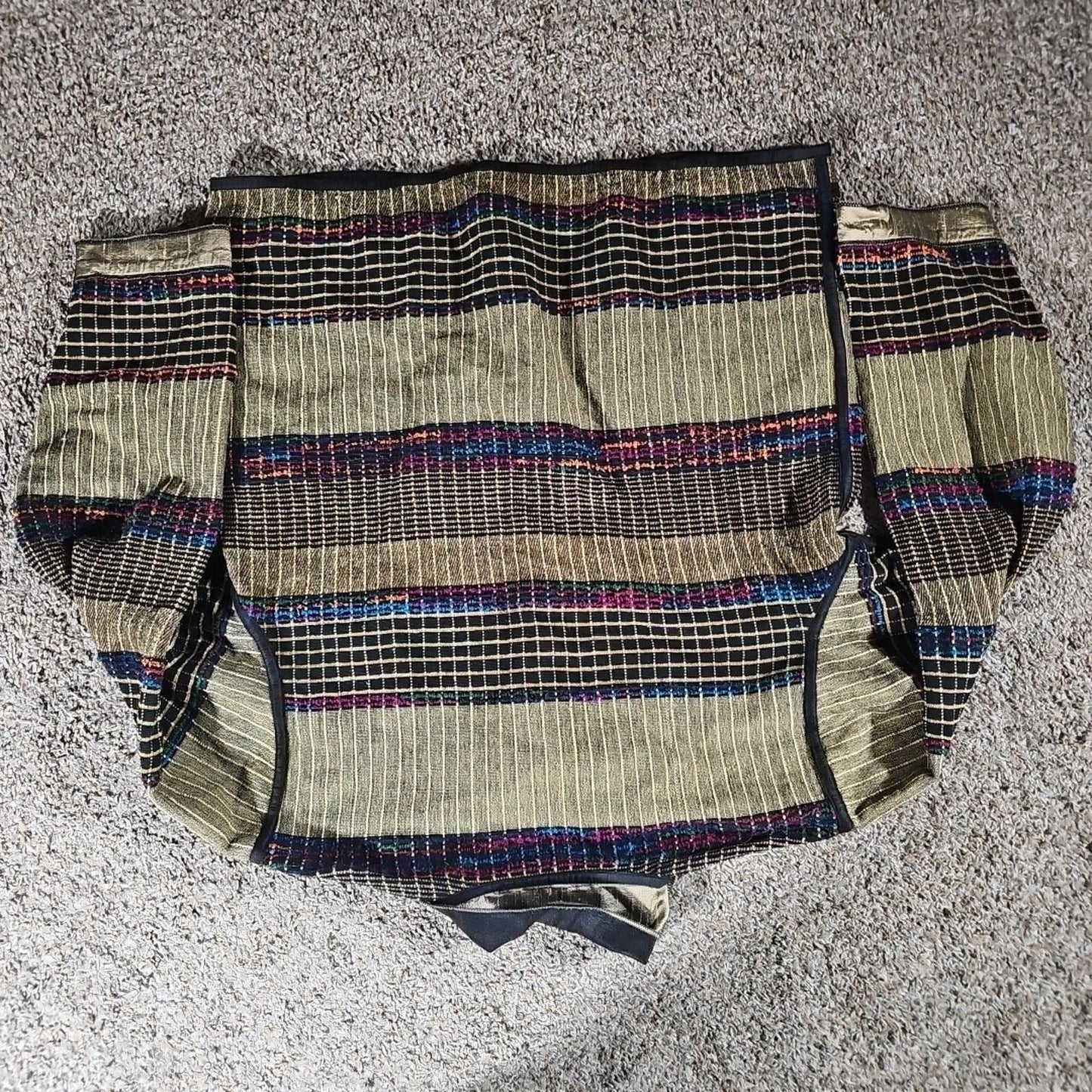 No Brand Woven Thick Stitched Shirt