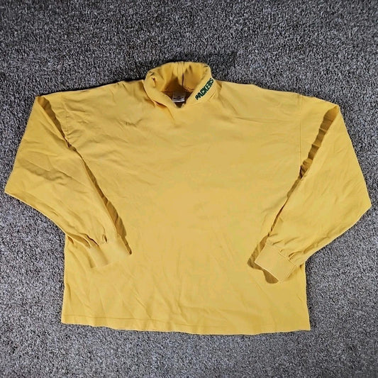 Riddell XL Packers Yellow Turtleneck