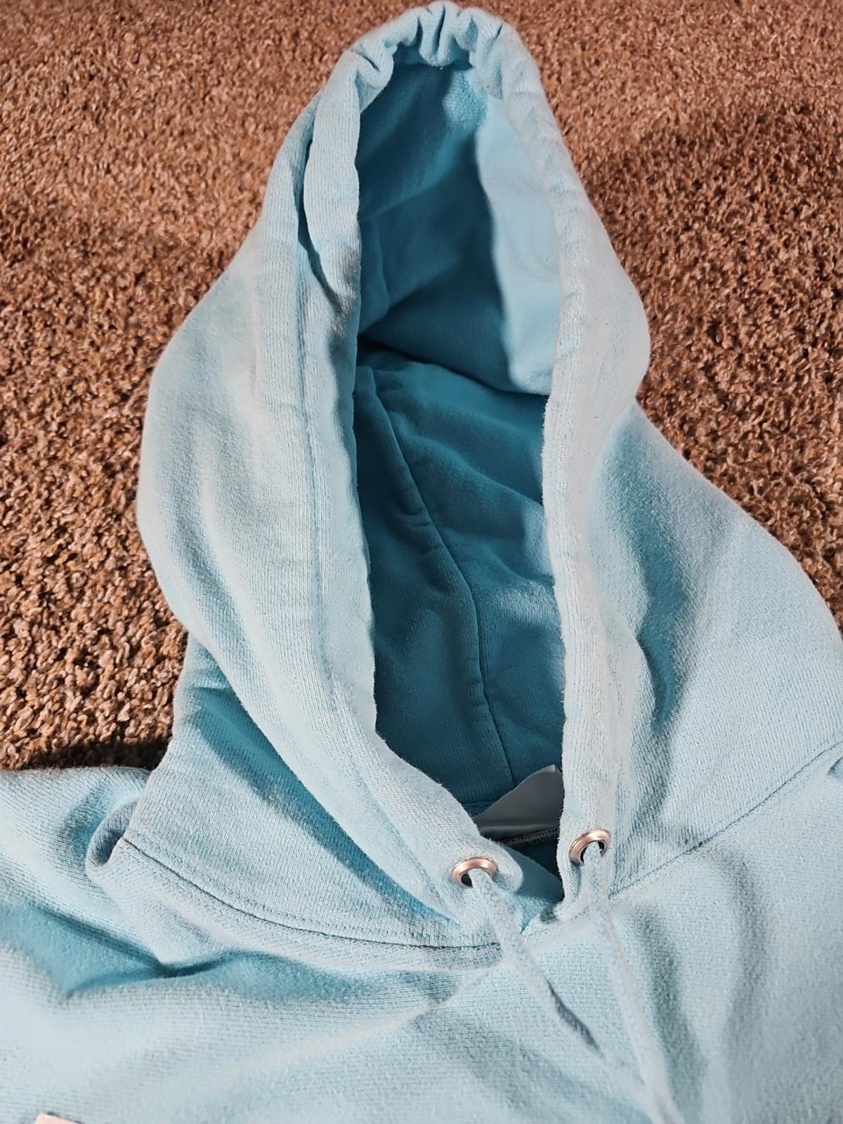 Champion Blue Reverse Weave Hoodie M