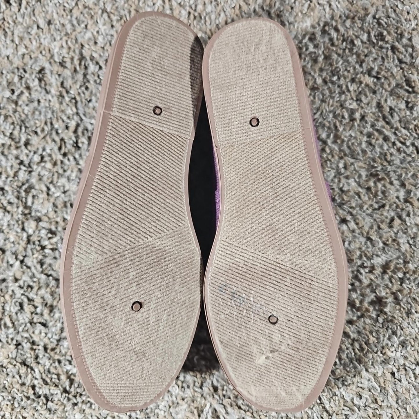 SERRA 49793 Purple Loafer Slip On Shoes Sz 7