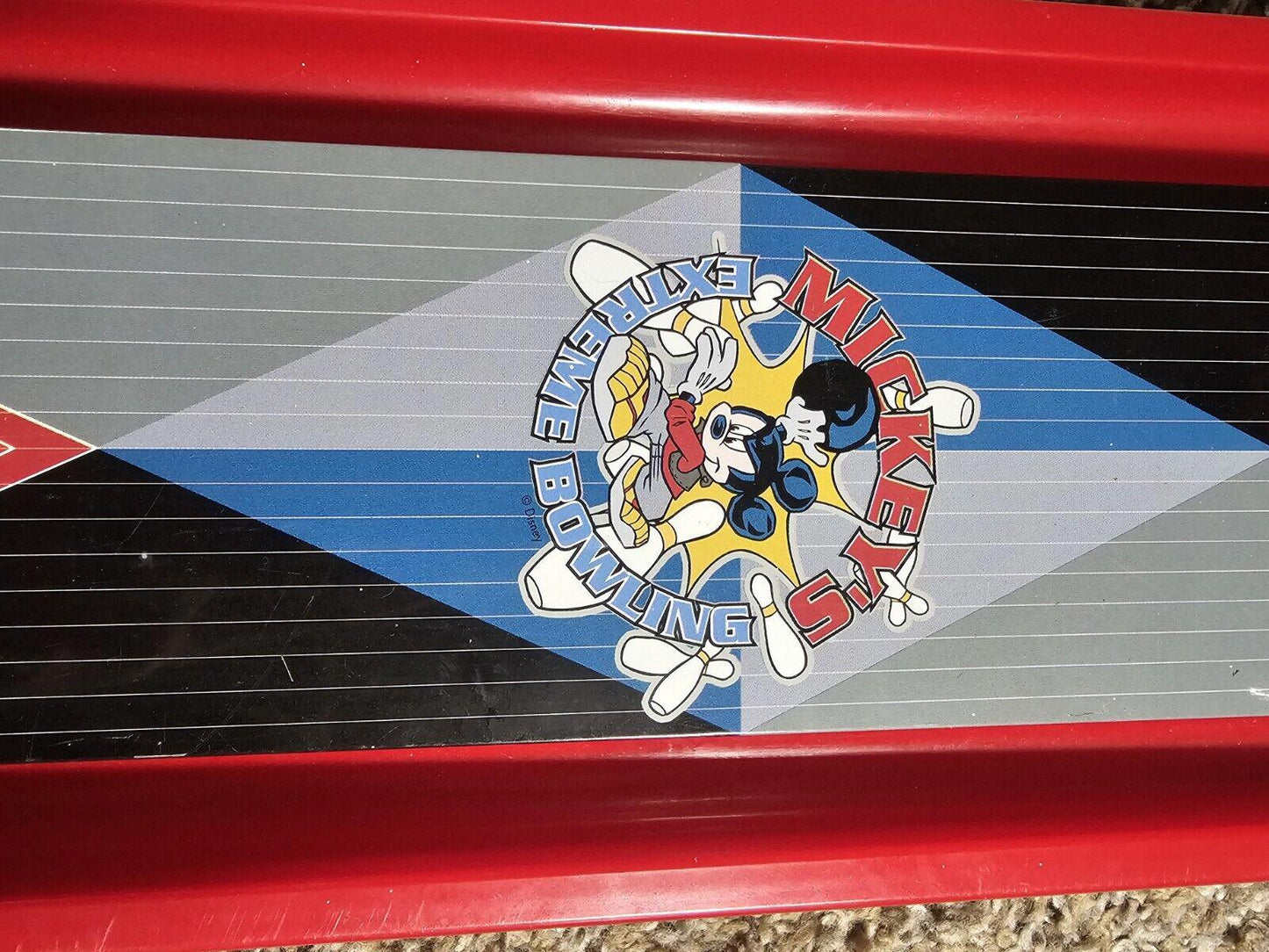 Disney Mickey's extreme bowling Tabletop Game Extra Pins TESTED WORKS