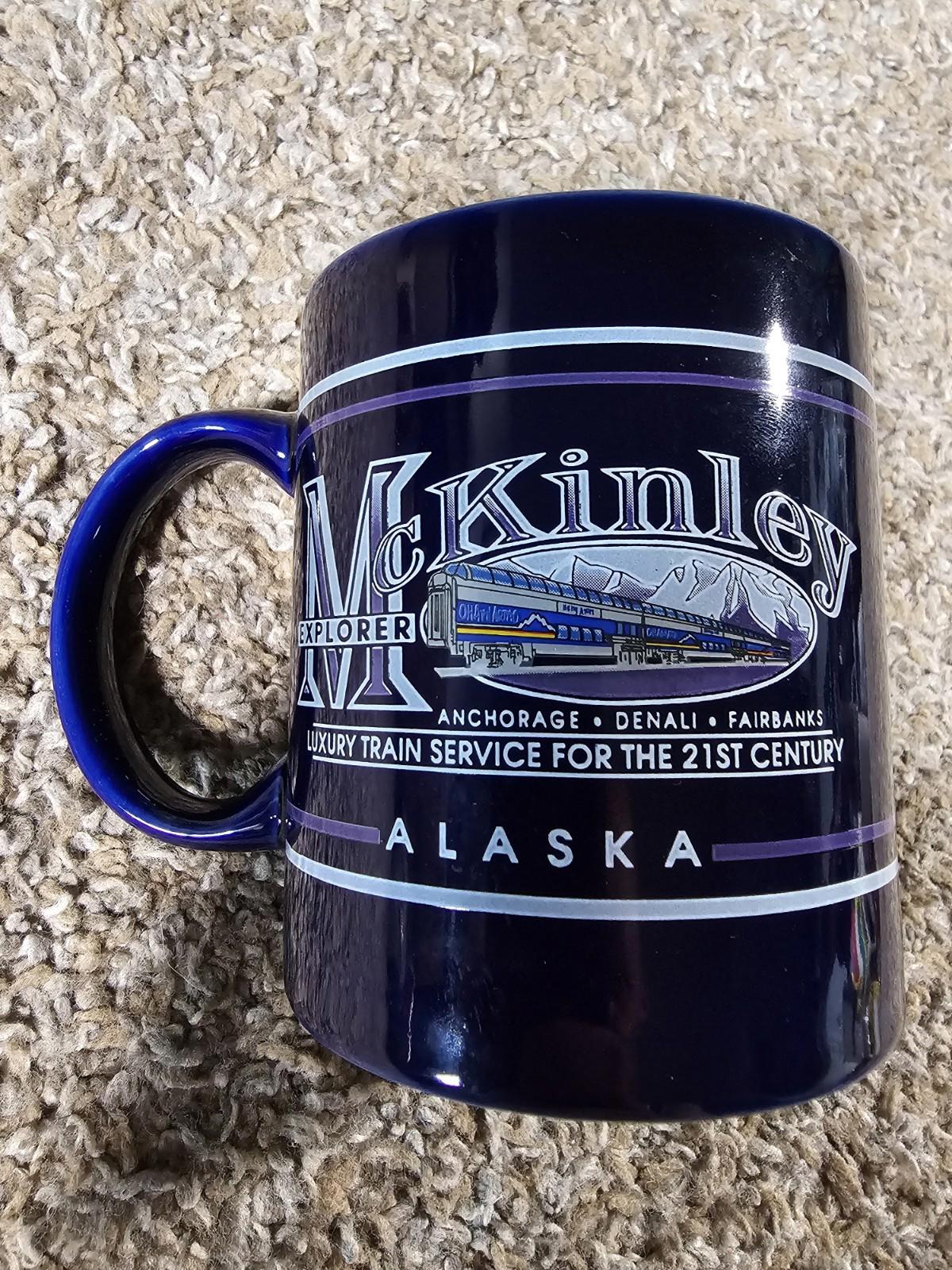 Coffee Cup Mug McKinley Explorer Alaska Luxury Train Service