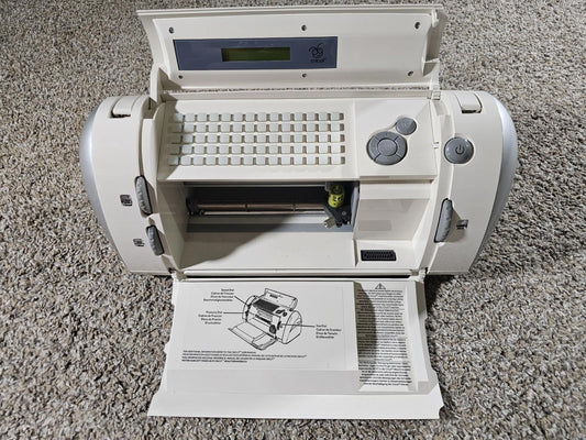 Cricut CRV001 Electronic Cutting Machine - No Power Cord Untested