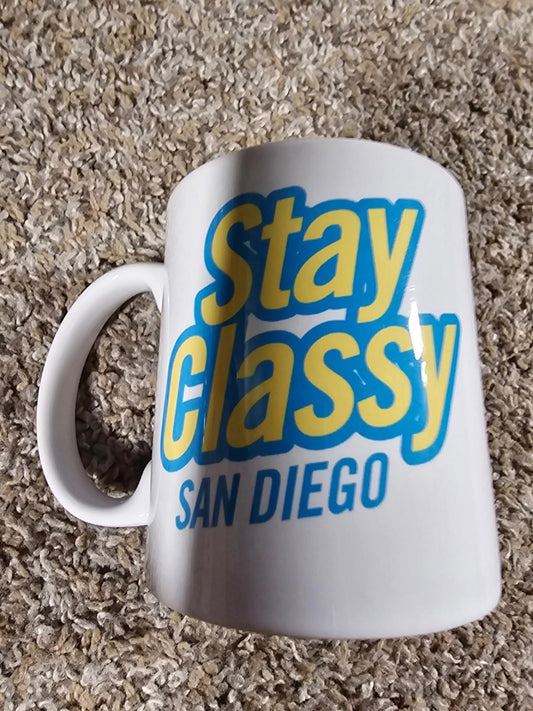 Anchorman Stay Classy San Diego Coffee Mug