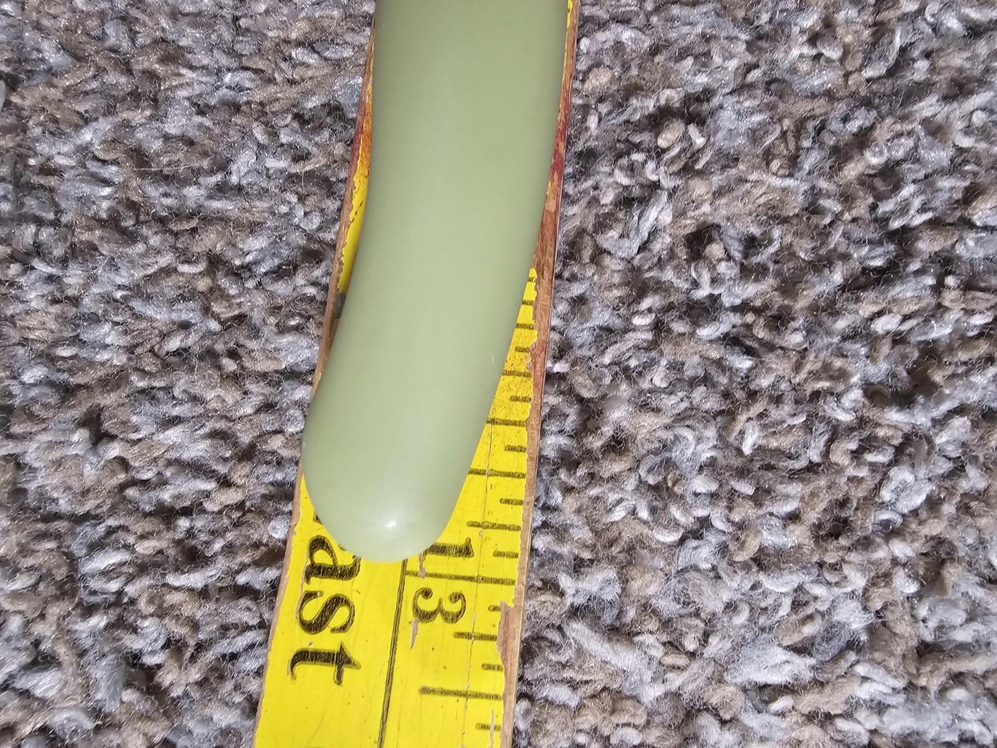 The Pampered Chef green D8A knife With Blade Cover Sheath