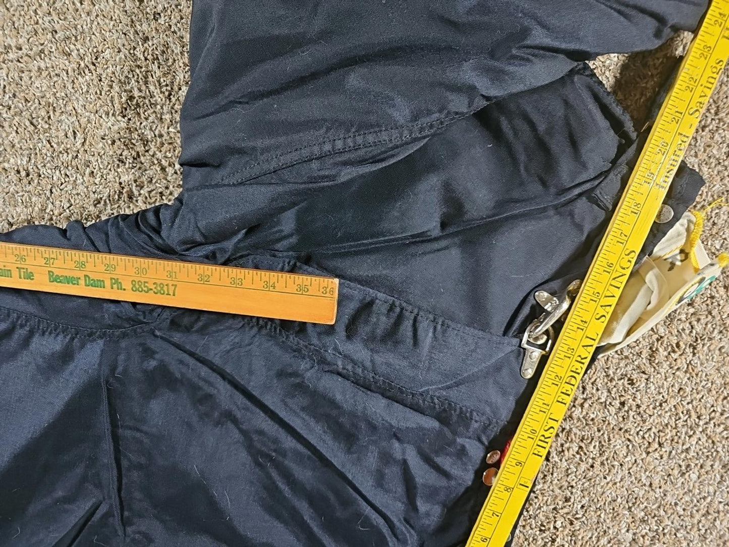 VINTAGE Morning Pride Firefighter Pants 44x32 Blue Turnout Bunker Pant Lined