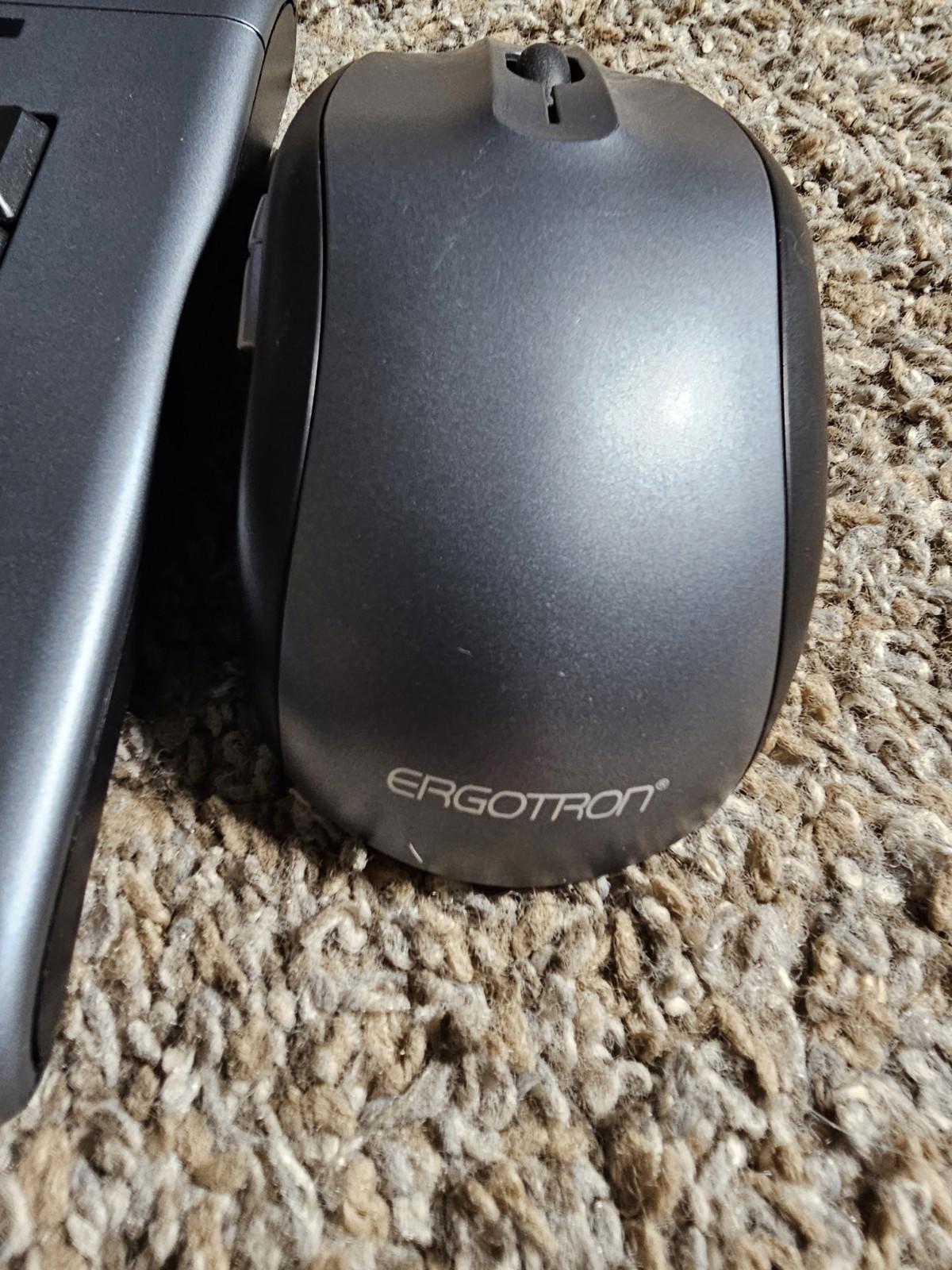 ergotron wireless keyboard and optical mouse Model KB990W