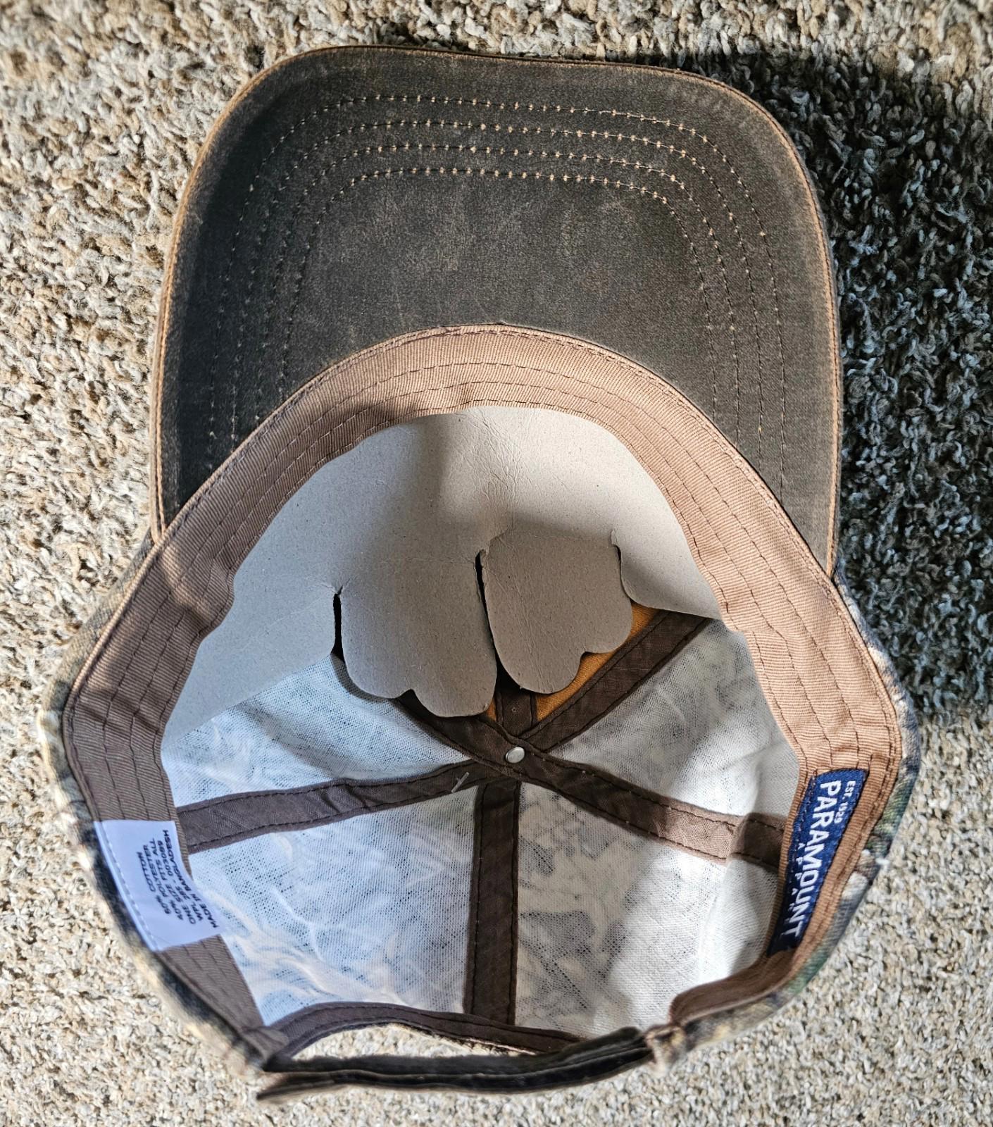 Potter's Poultry Real Tree CAMO Paramount hat NWT