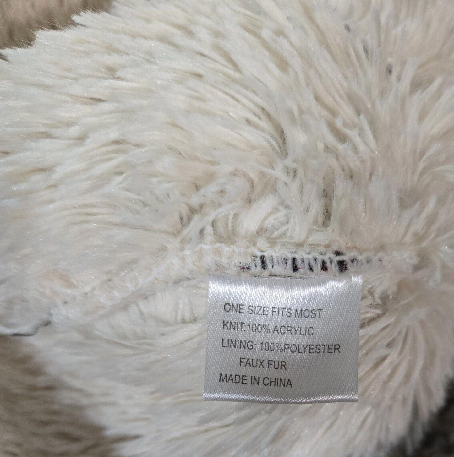 Faux Fur Trapper Hat One Size