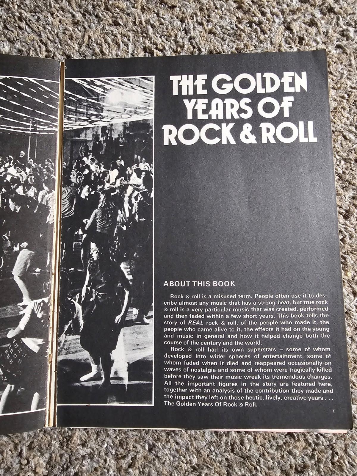 GOLDEN YEARS OF ROCK & ROLL - 64 PAGE MAGAZINE - 1974