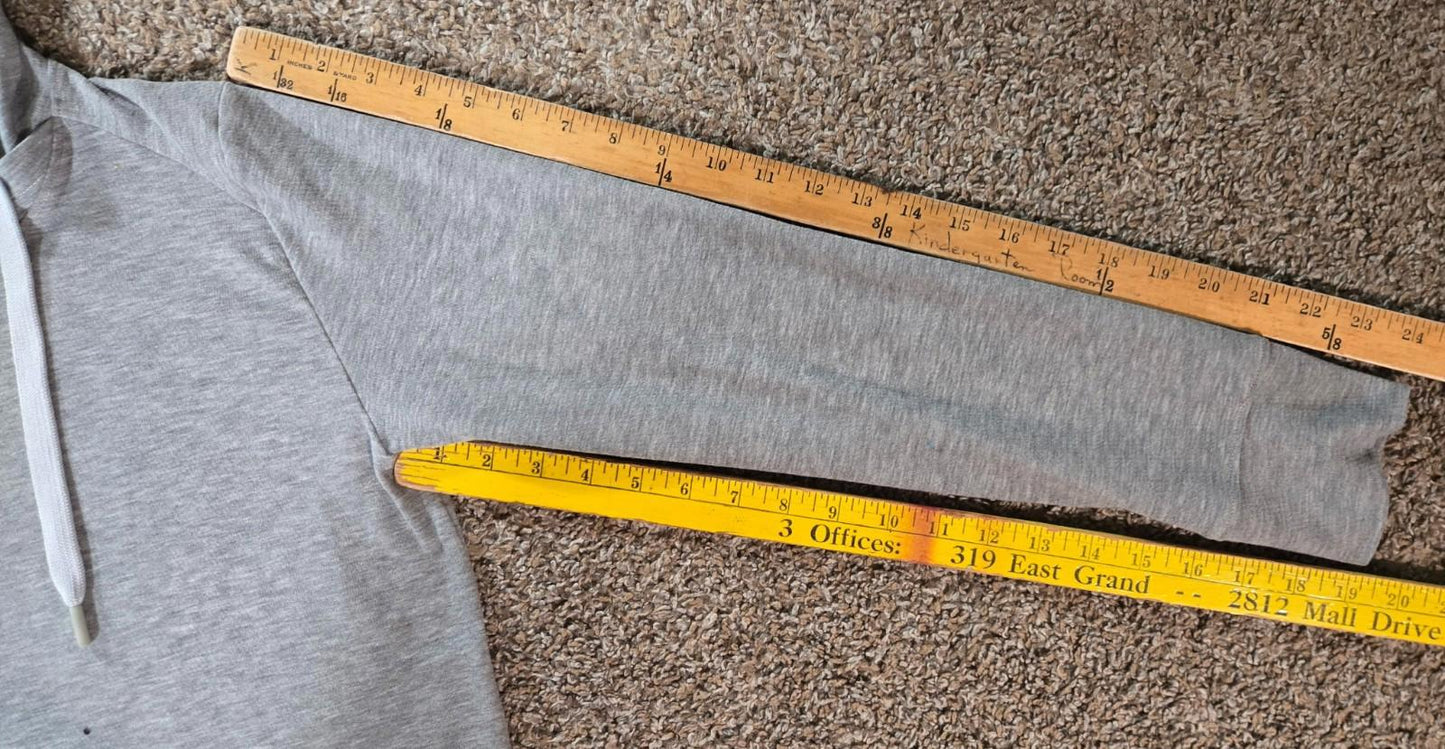 under armour loose long tail hoodie Small
