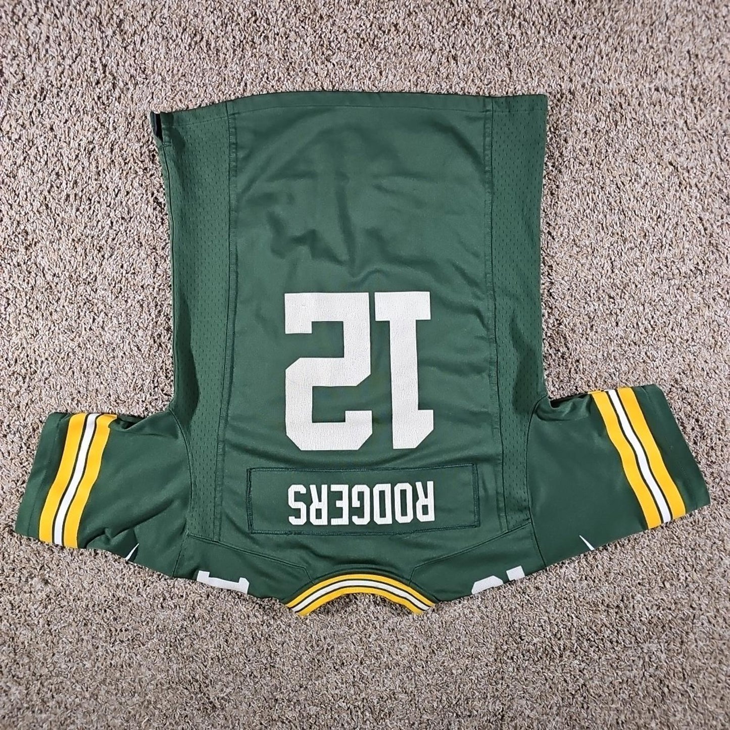 NIKE On-field Boys L 12 Aaron Rodgers #12 Jersey