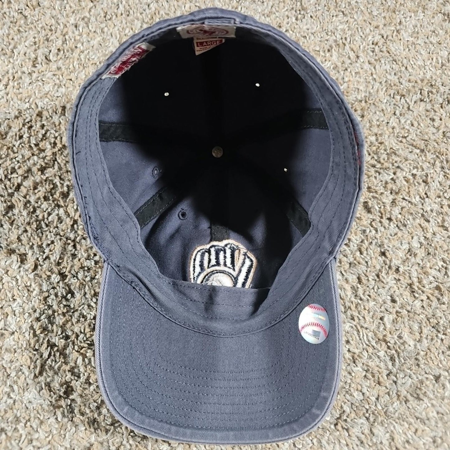 '47 Cooperstown Collection Milwaukee Brewers Fitted Hat