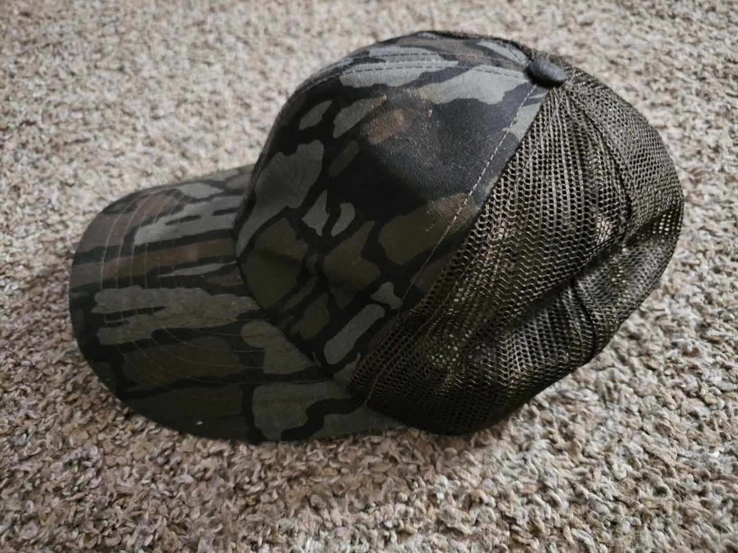 Vintage Duck Bay Camo Hunting Fishing Hat 80's - SNAPS OLD
