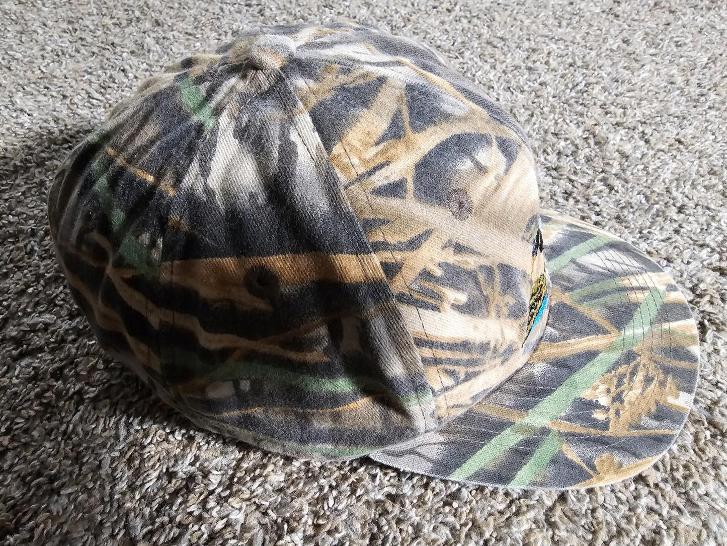 daystone tall grass camo drake Mallard duck hat