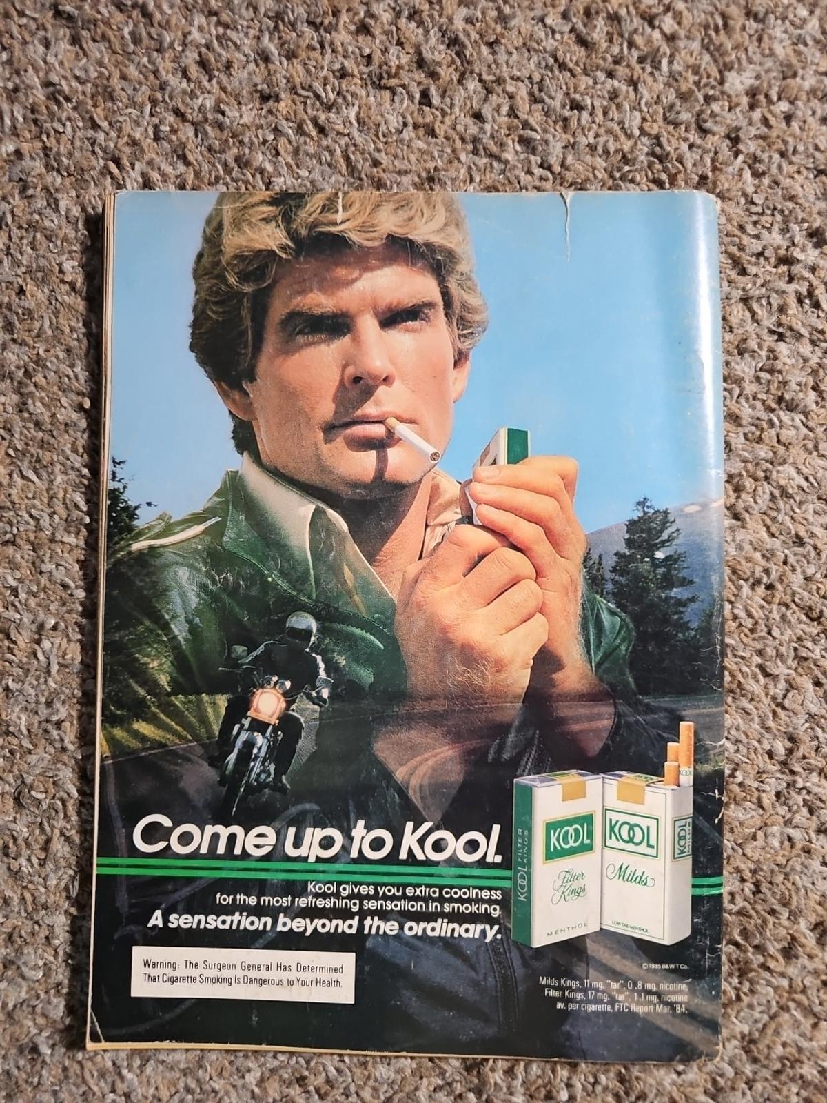 gallery workout wear magazine april 1985