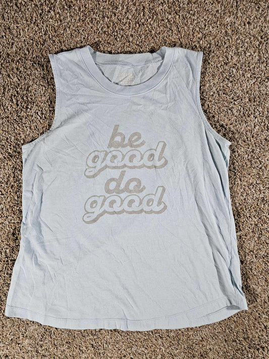 Time & Tru Be Good Do Good Tank Top S 4-6