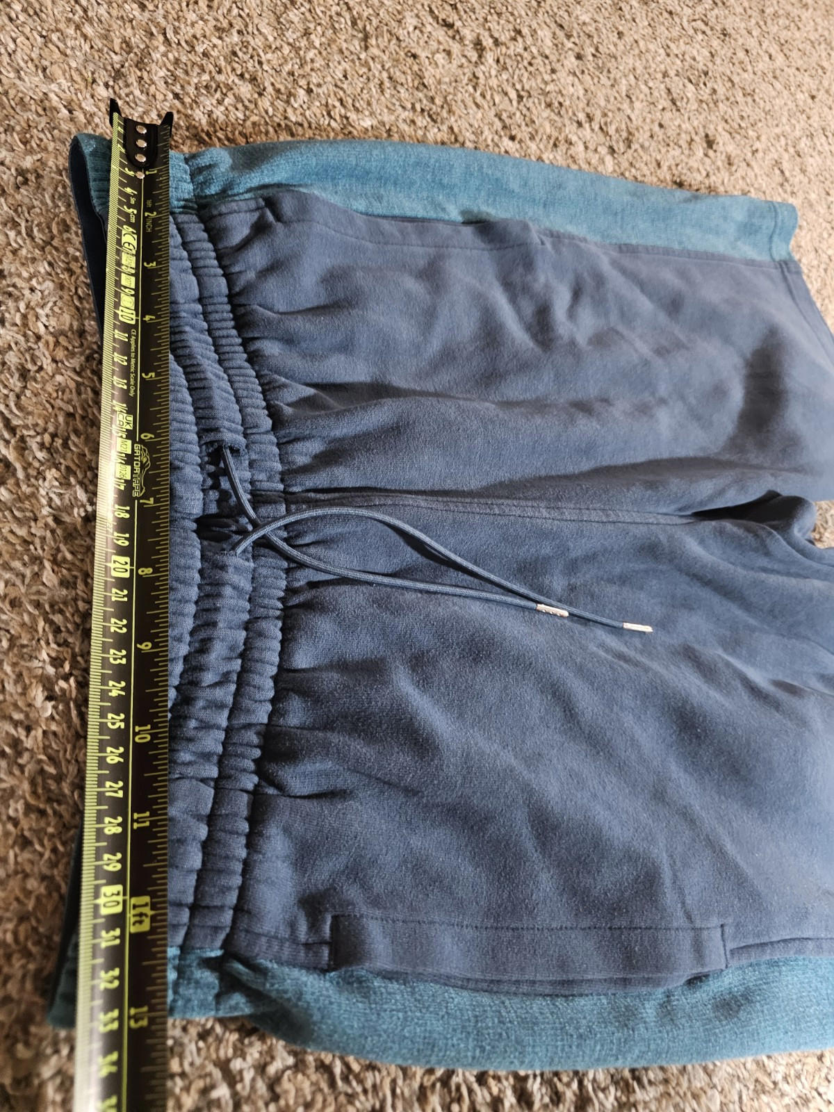 Under Armour Sweat Shorts Mens S Blue Gym Casual Drawstring