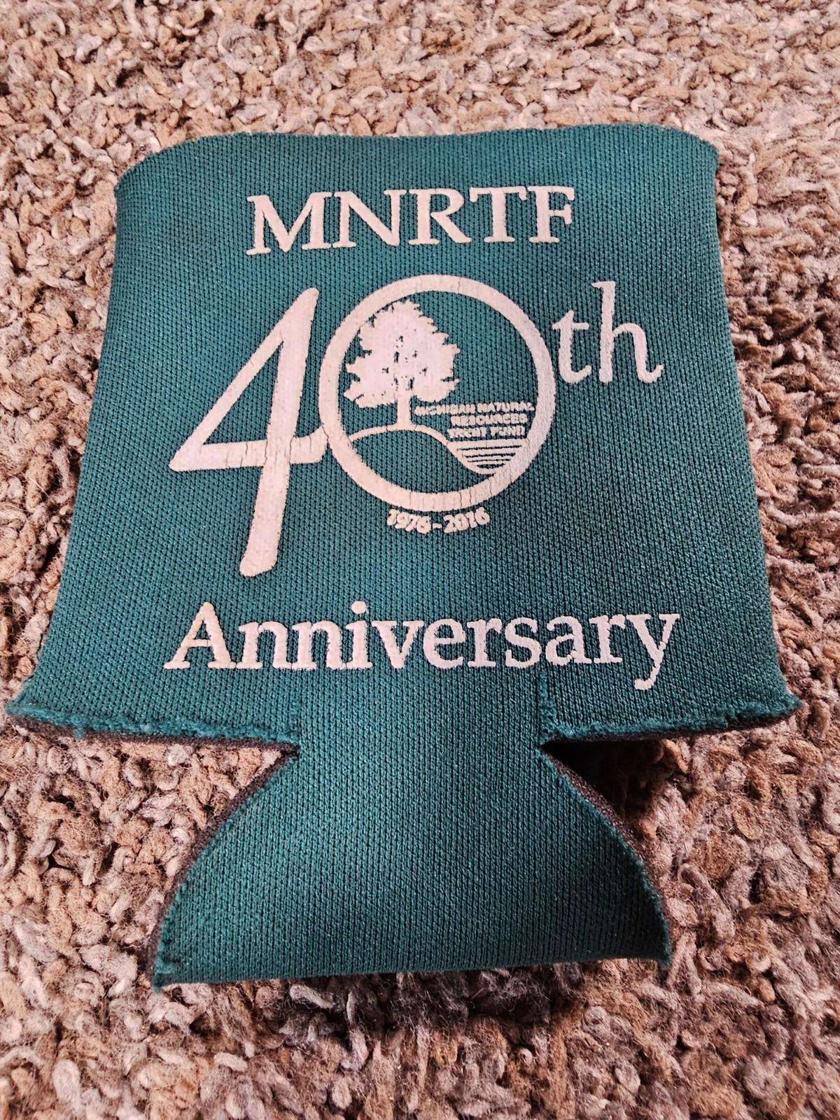 Michigan DNR 40TH Anniversary Can Koozie Insulator