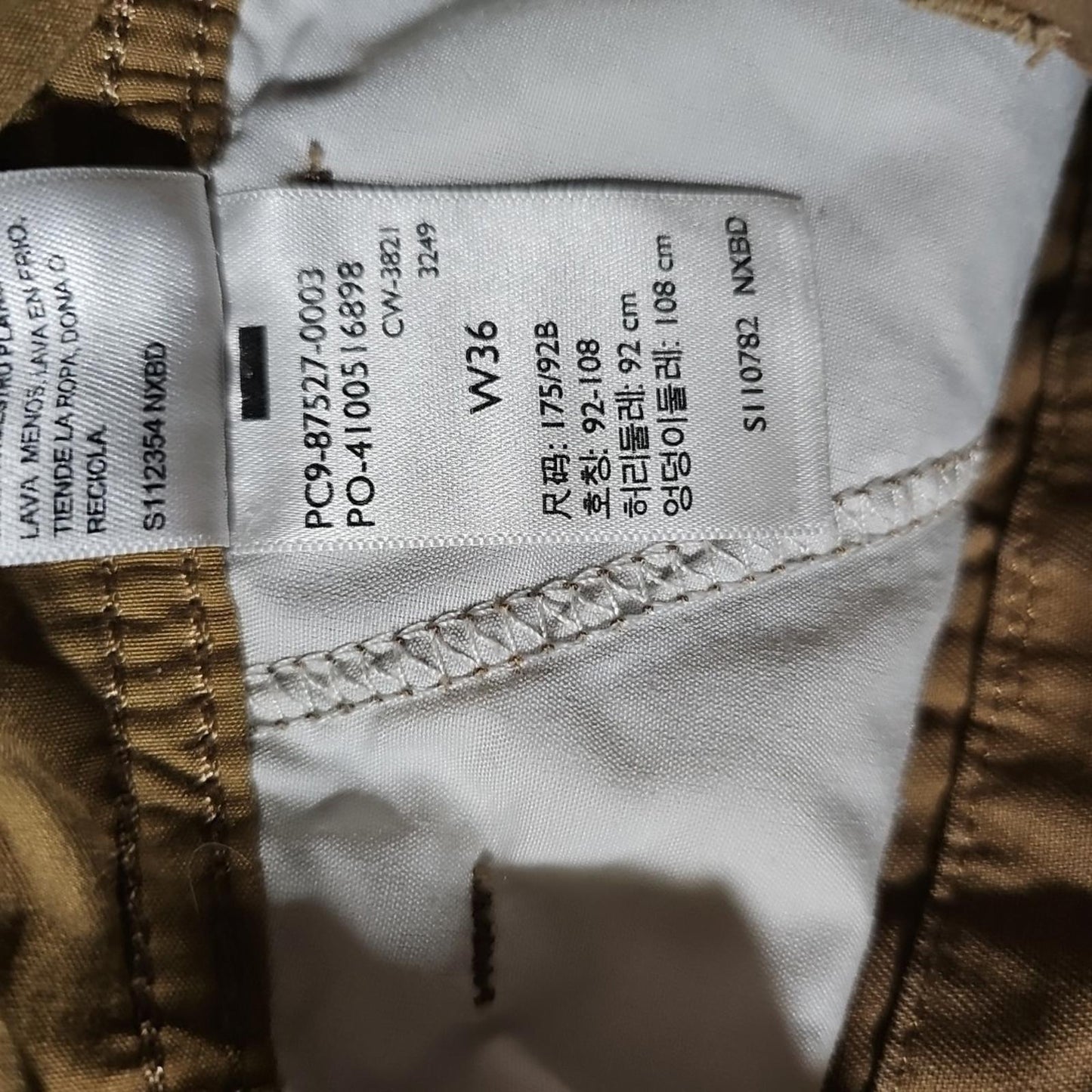 Levi Strauss Signature Gold Cargo Shorts Sz 36