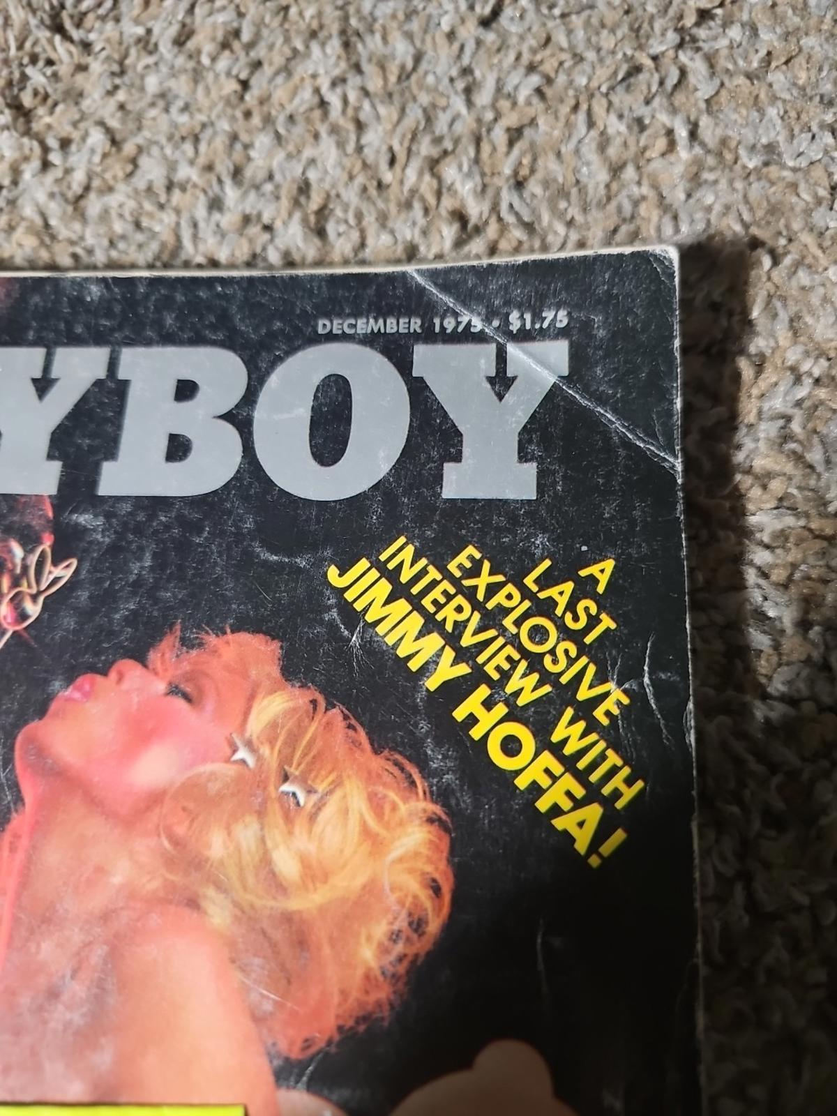 Vintage Playboy Magazine Dec 1975 Howard Hughes Jimmy Hoffa Nancie Li Brandi