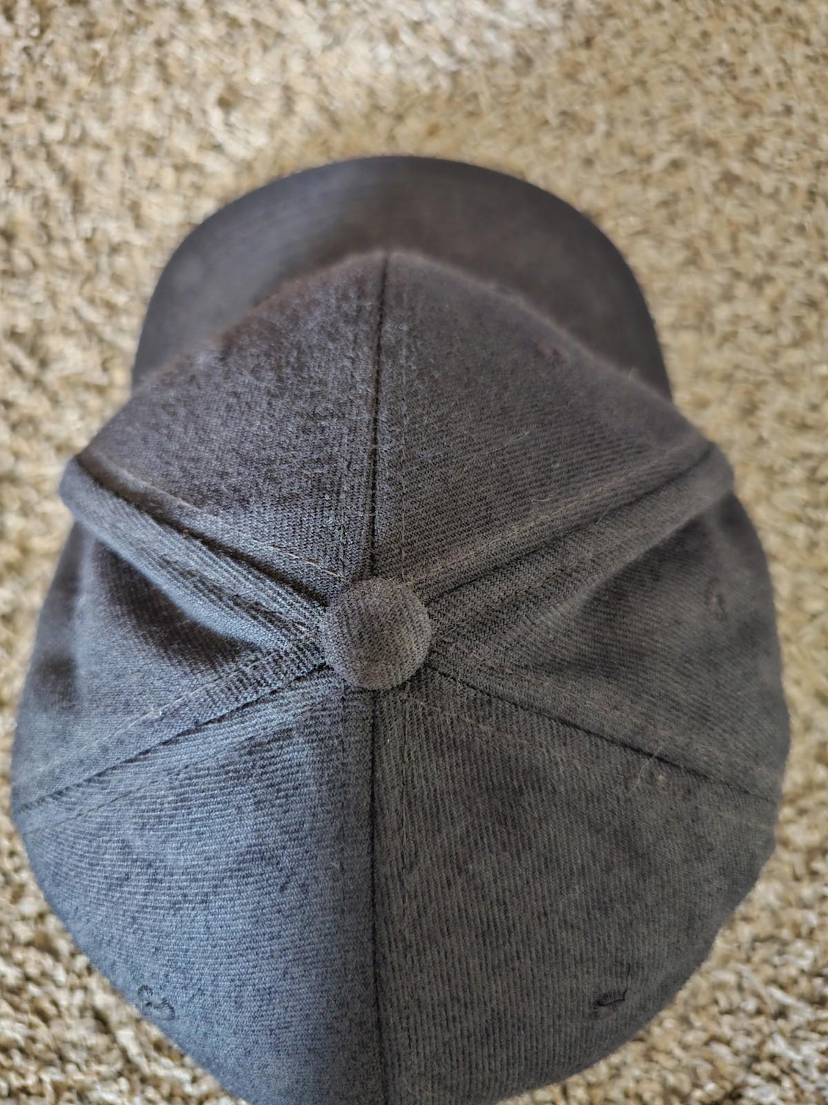 NF Black Snapback Cap Hat The Classics By Yupoong Wool Blend