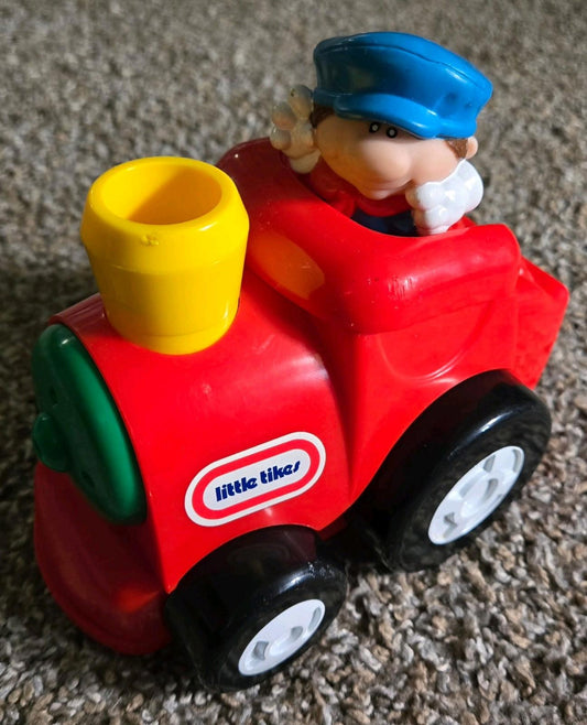 Vintage Little Tikes Choo Choo Zoo Train ENGINE & CONDUCTOR ONLY