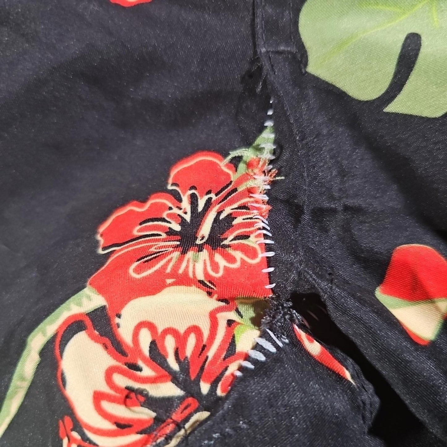 Men's U.S POLO ASSN Floral Planes Mesh Lined Swim Trunks Board Shorts Size XL