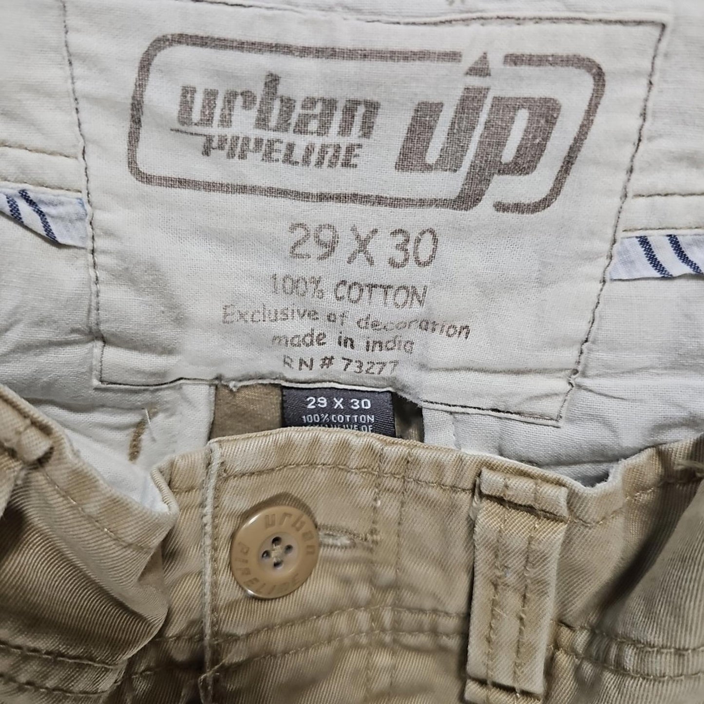 Urban Pipeline 29x30 Straight Khaki Pants SEE MEASUREMENTS