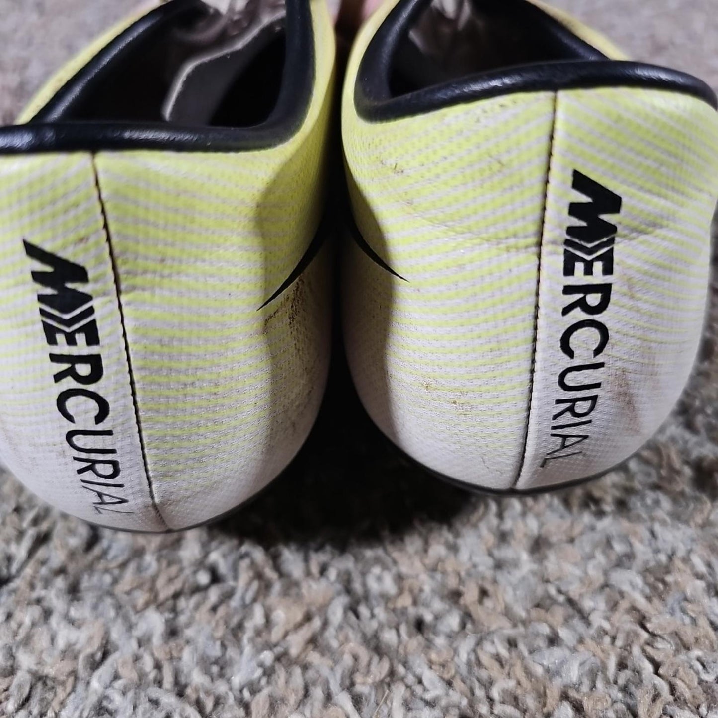 Nike Mercurial 651632-107 Cleats Sz 6.5 UK6