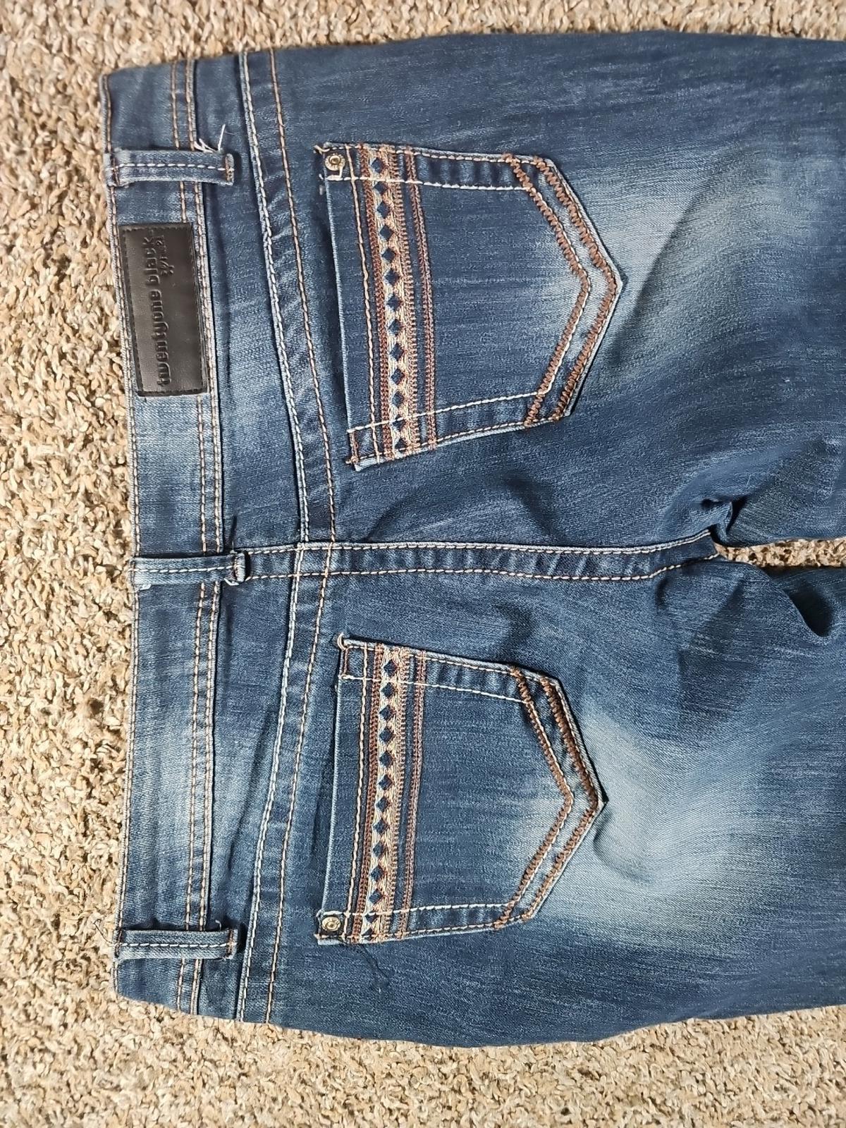 Twentyone Black By Rue 21 Womens Sz 9/10R Blue Jeans