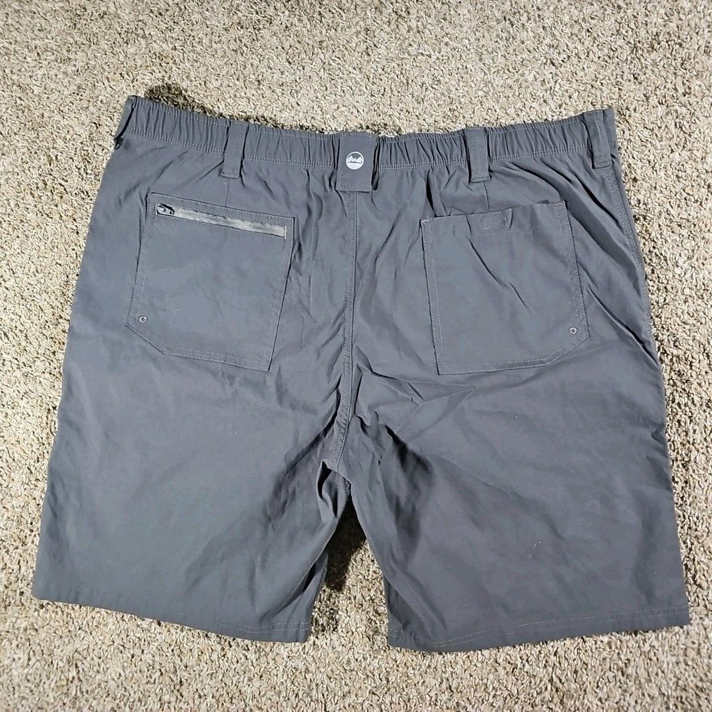 Wrangler Outdoor Hiking Cargo Shorts Sz 42 Gray