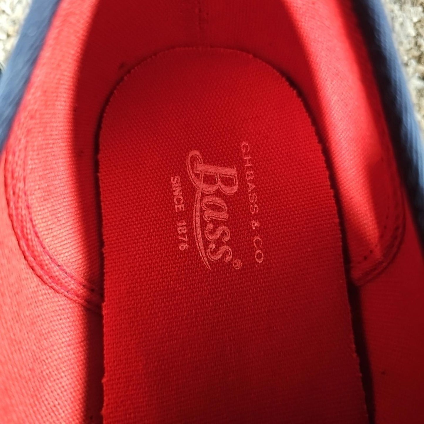 G.H. Bass & Co Dock Boat Shoes 8M Blue