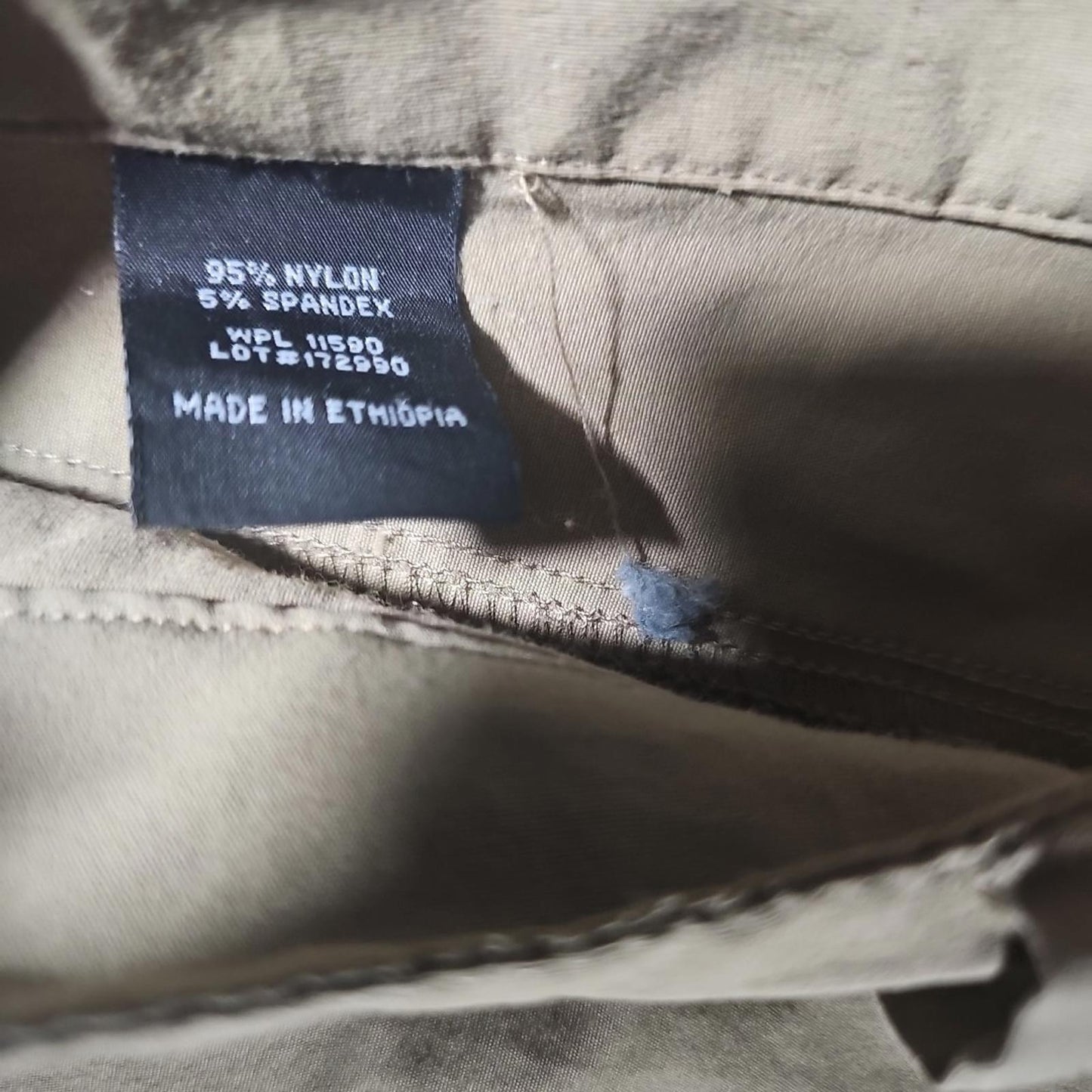 Cool Keep Sz 38x30 Nylon Pants