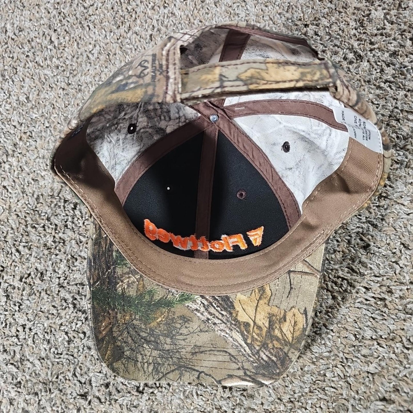 Real Tree Flottweg Camo Strapback Hat