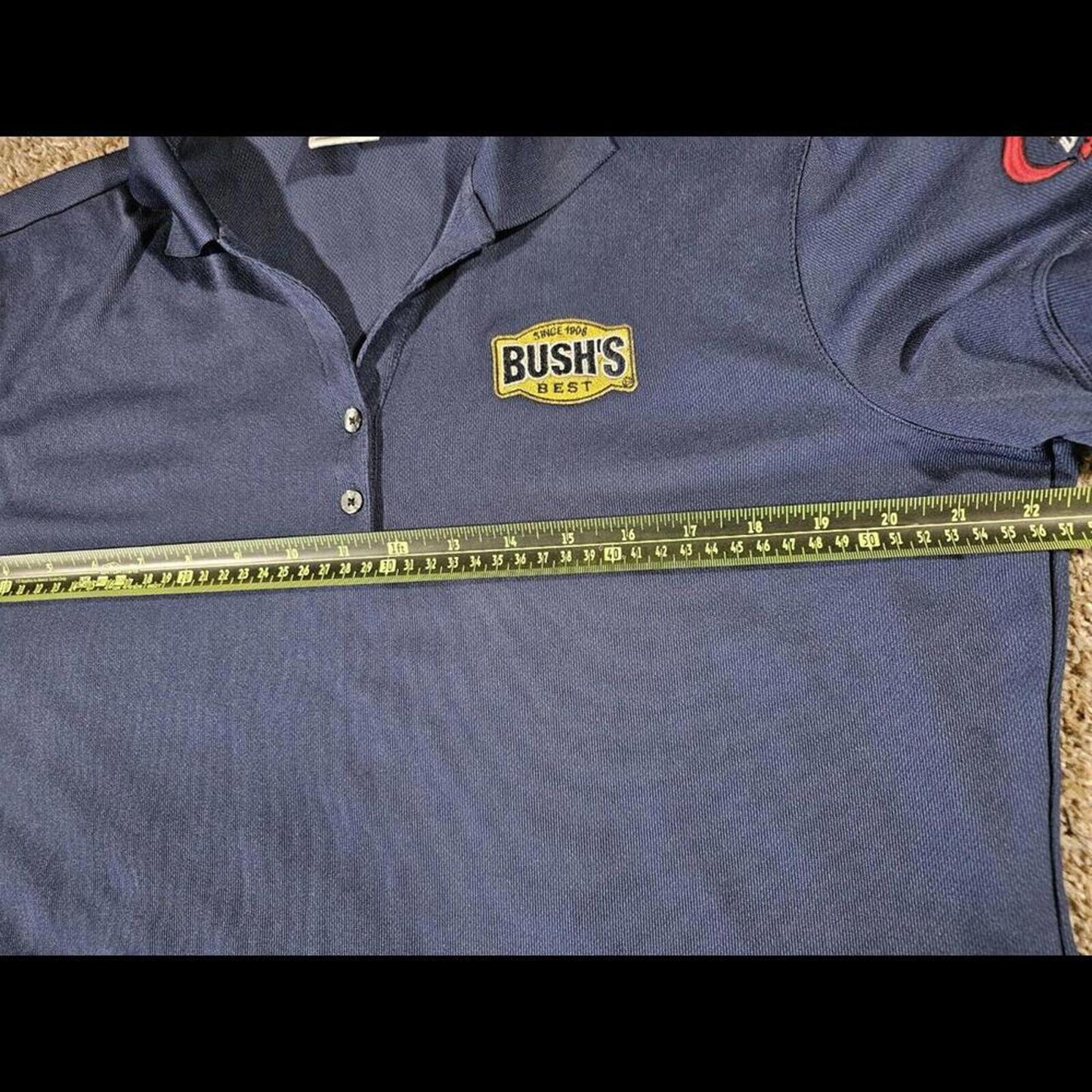 NASCAR #37 47 Bush's Best JTG Racing Nike DriFit Polo Wmn XL