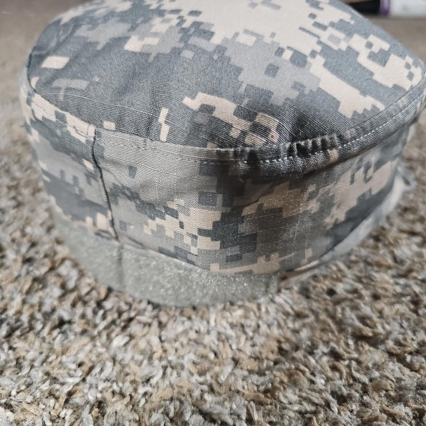 US Military Issue Army Uniform ACU Camo Patrol Hat Cap 6-3/4