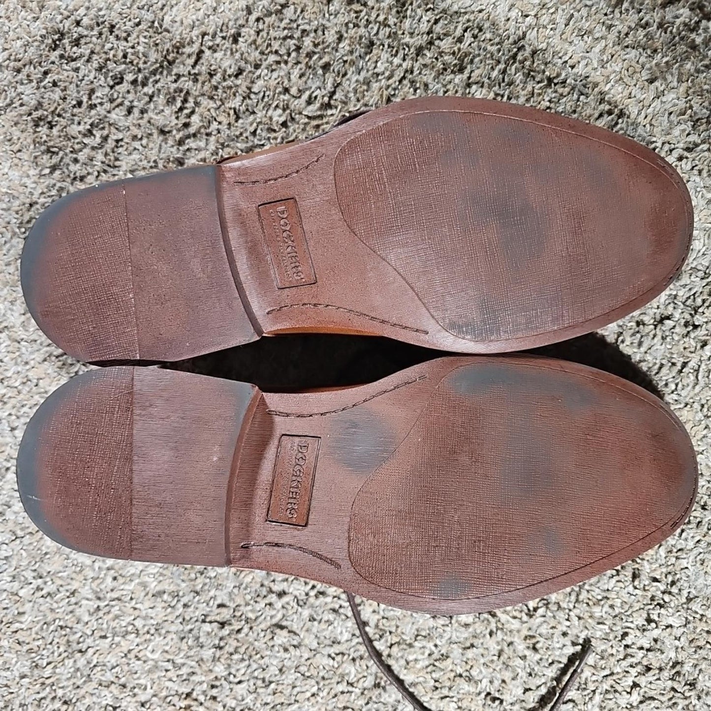 Dockers 90-36896 10M Brown Oxford Dress Shoes