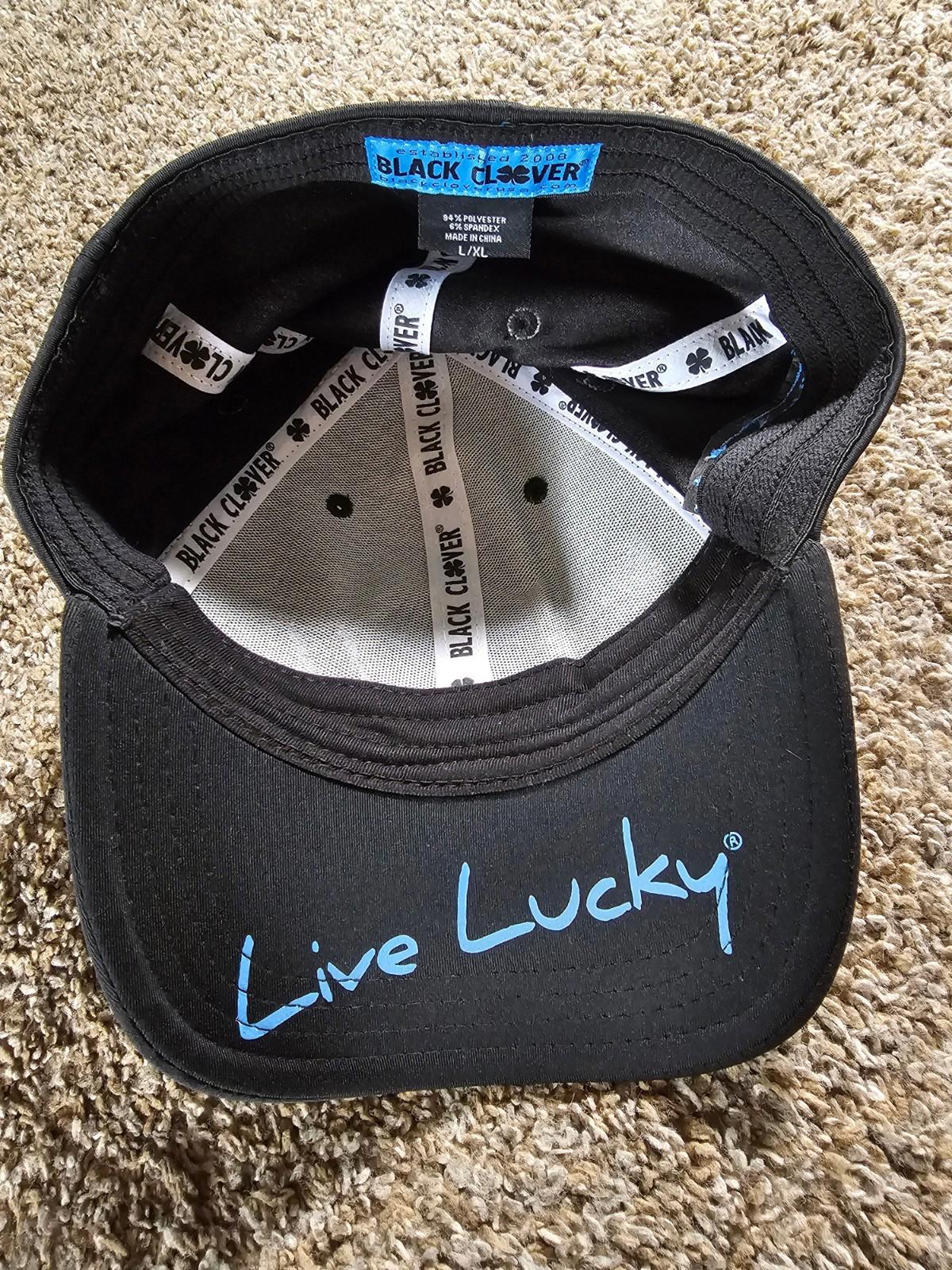Black Clover Live Lucky hat driving future achievers fit XL