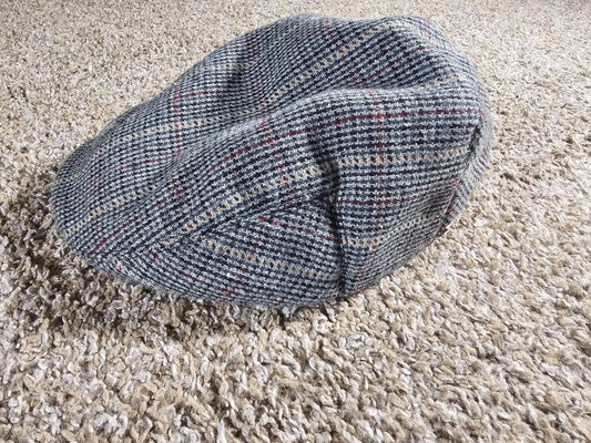 Brixton Hooligan Cap Newsboy 7 1/4 58cm Plaid Cabbie Wool