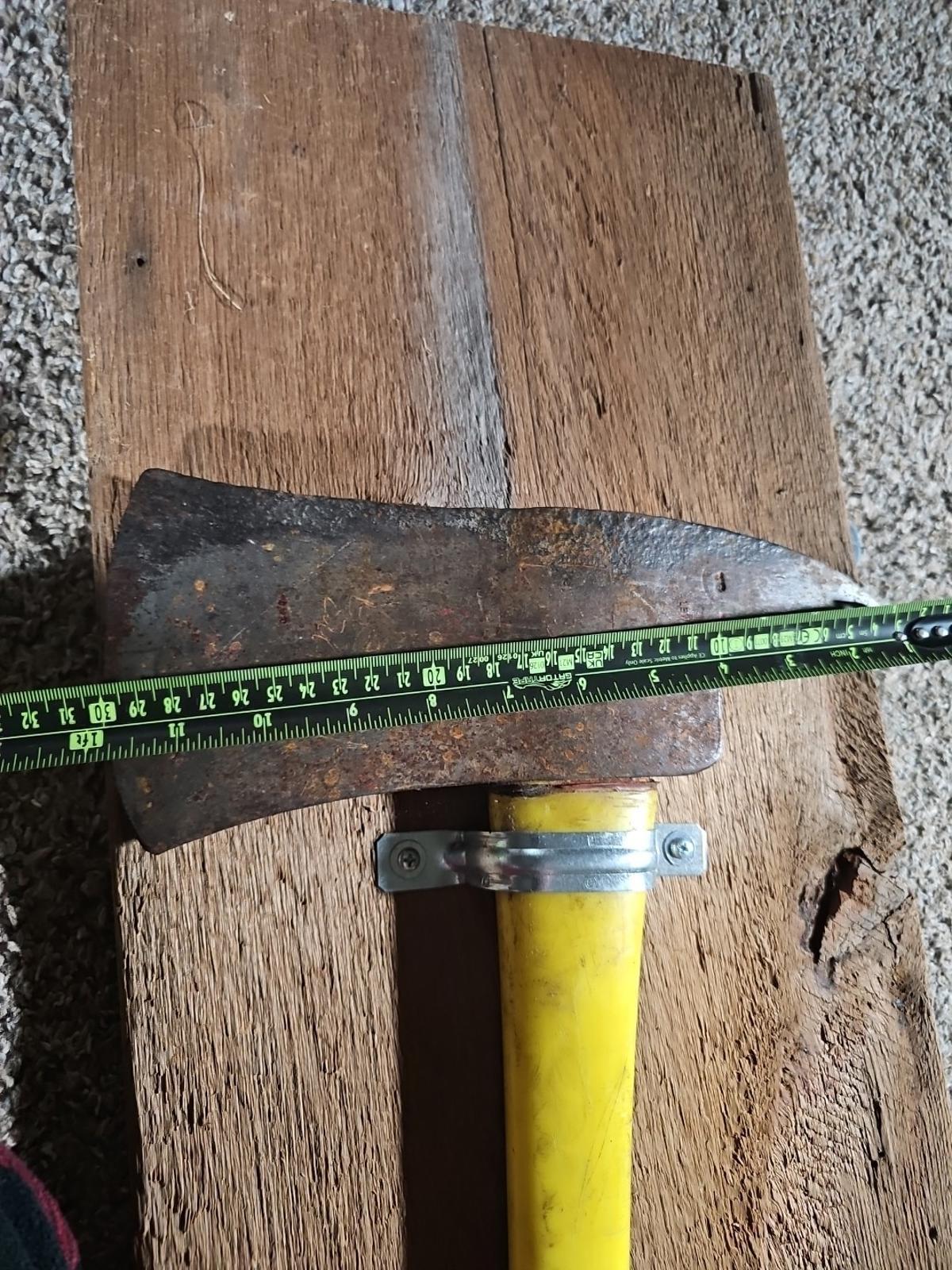 Council Tool Pick Head Firefighting Axe Fiberglass Handle