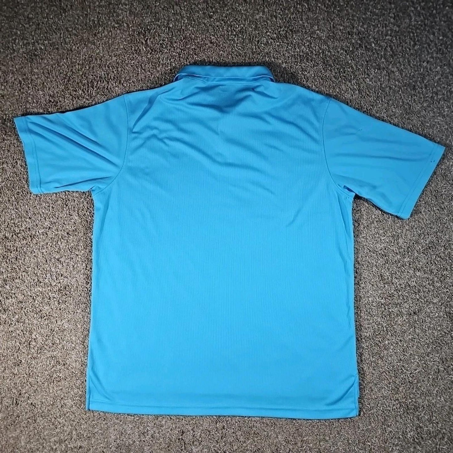 Wedge Performance Golf Polo Shirt Blue 2XL